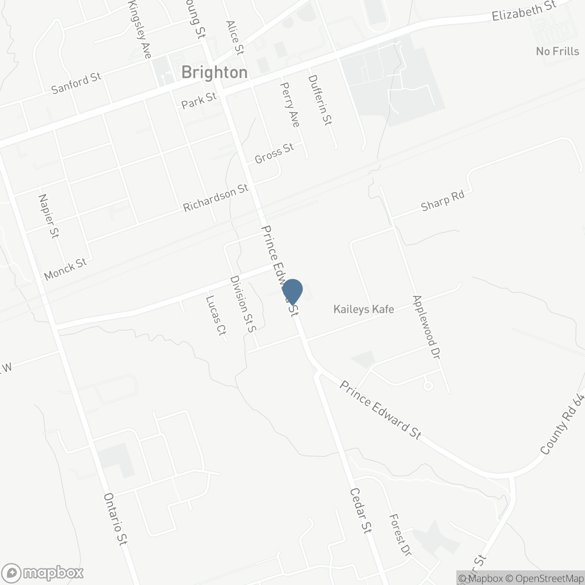 119 PRINCE EDWARD STREET, Brighton, Ontario K0K 1H0